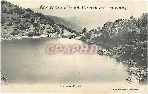 Ansichtskarte AK Environs de Saint Maurice et Bussang Lac des Perches