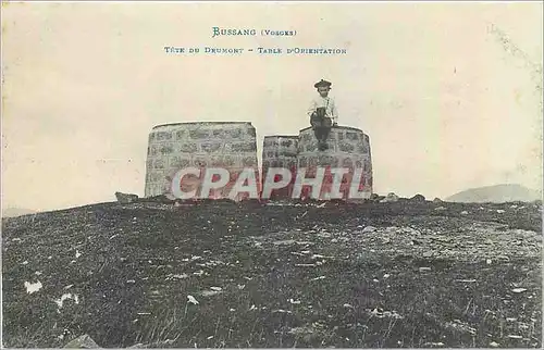 Cartes postales Bussang Vosges Tete du Drumont Table d'Orientation