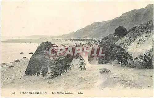 Cartes postales Villers sur Mer Les Roches Noires