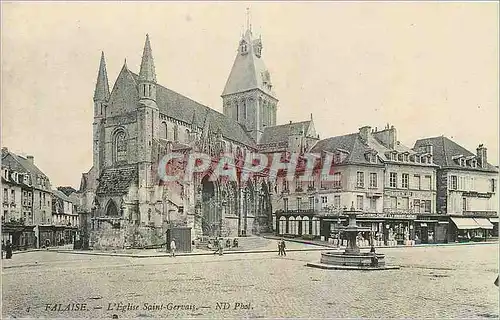 Ansichtskarte AK Falaise L'Eglise Saint Gervais