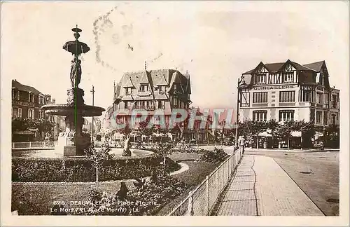 Cartes postales Deauville La Plage Fleurie