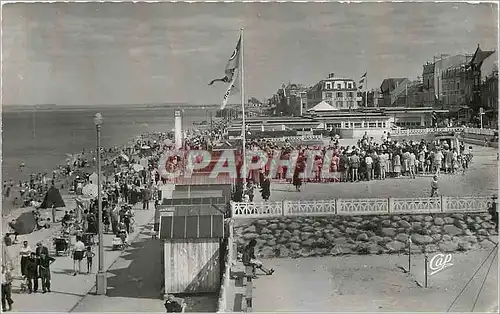 Moderne Karte Luc sur Mer Vue generale de la Plage