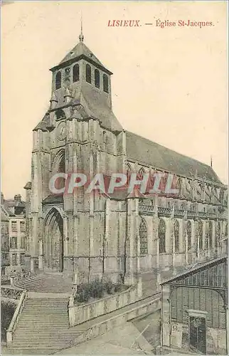 Ansichtskarte AK Lisieux Eglise St Jacques