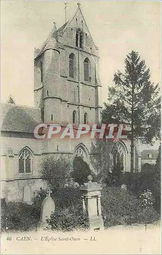 Ansichtskarte AK Caen L'Eglise Saint Ouen