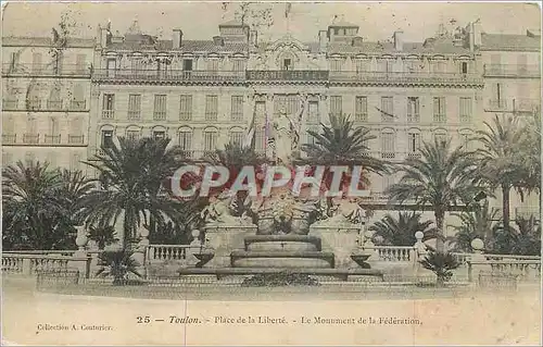Cartes postales Toulon Place de la Liberte