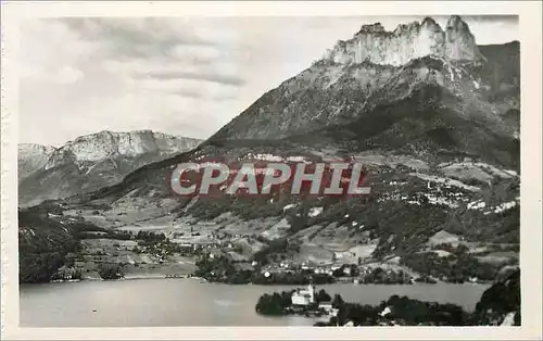 Ansichtskarte AK Lac d'Annecy Duingt vue generale et Dent de Lanfon