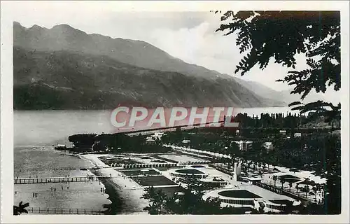 Cartes postales Aix les Bains Vue generale de la Plage