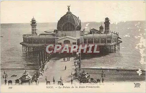 Cartes postales Nice Le Palais de la Jetee Promenade