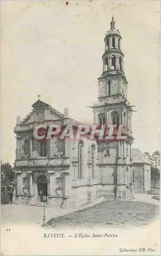 Ansichtskarte AK Bayeux L'Eglise Saint Patrice