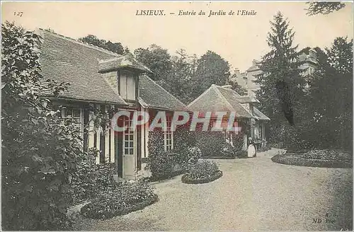 Cartes postales Lisieux Entree du Jardin de l'Etoile