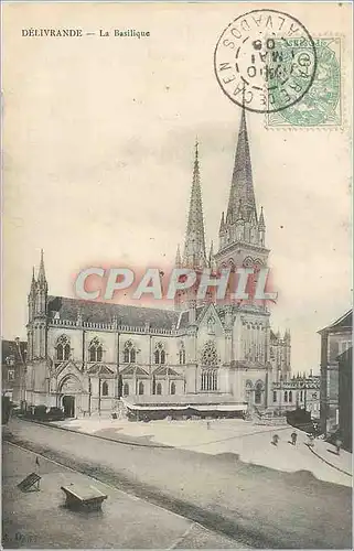 Cartes postales Delivrande La Basilique