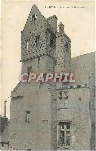 Cartes postales Bayeux Maison du Gouverneur