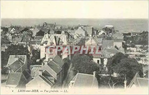 Cartes postales Lion sur Mer Vue generale