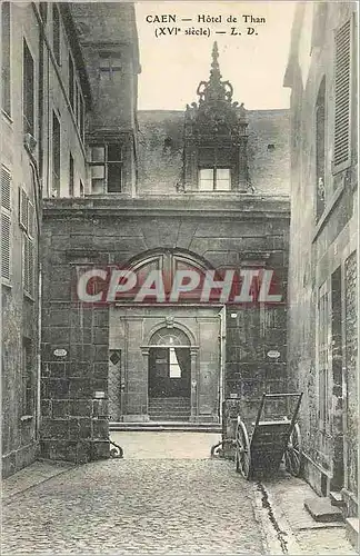 Cartes postales Caen Hotel de Than