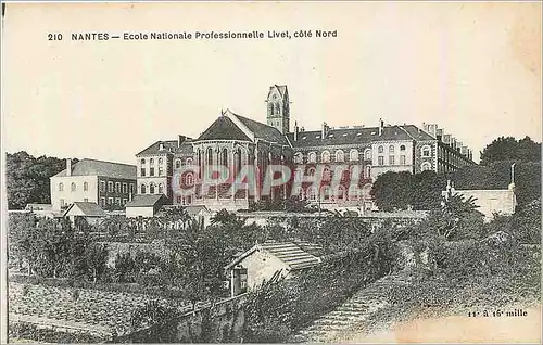 Cartes postales Nantes Ecole Nationale Professionnelle Livet cote Nord