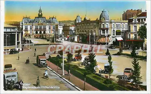 Cartes postales moderne Vichy l'Esplanade de l'Hotel de Ville