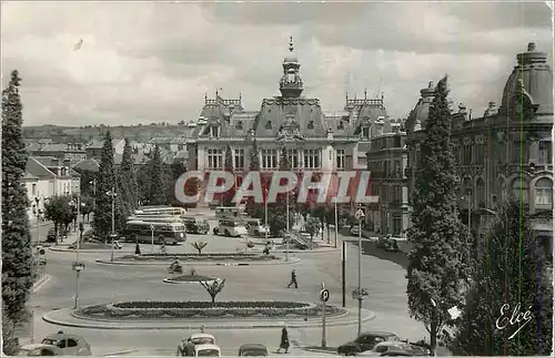 Cartes postales moderne Vichy Allier l'Hotel de Ville Autobus