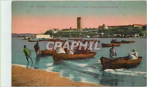 Cartes postales Rabat Barques Bateaux