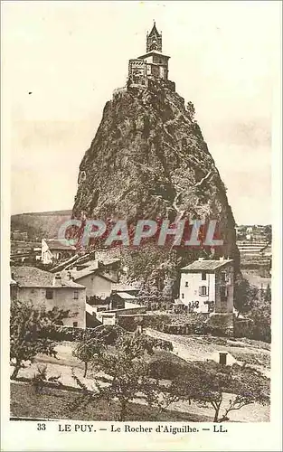 Cartes postales Le Puy Le Rocher d'Aiguilhe