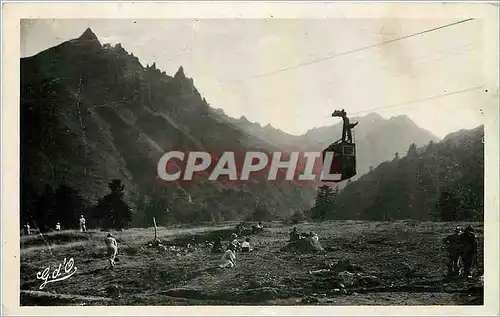 Cartes postales L'Auvergne Vallee d'enfer Teleferique du Sancy