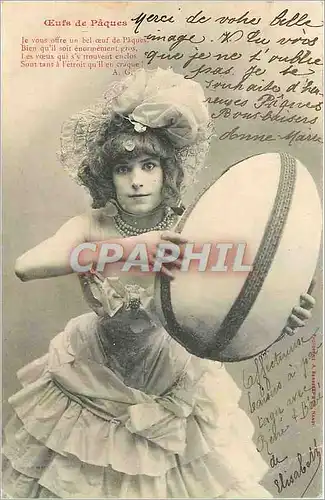 Cartes postales Oeufs de Paques