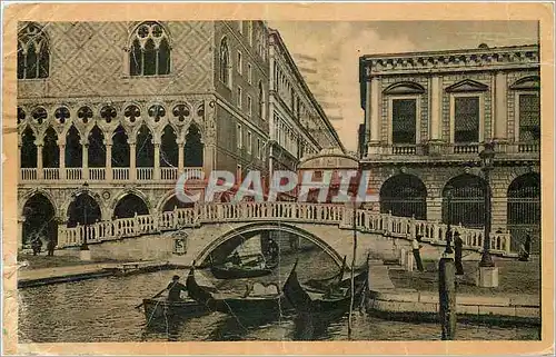 Cartes postales Venezia Ponte della Paglia e Ponte dei Sospiri