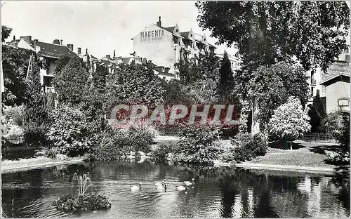 Moderne Karte Vichy Allier Le Nouveau Parc Magenta