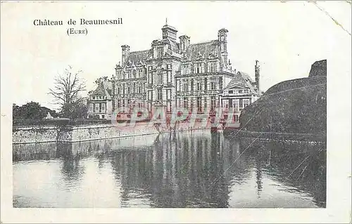 Ansichtskarte AK Chateau de Beaumesnil Eure