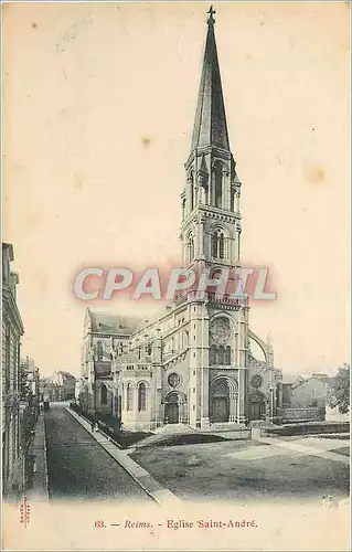 Ansichtskarte AK Reims Eglise Saint Andre