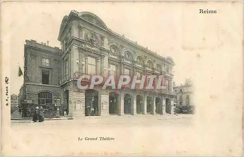 Cartes postales Reims Le Grand Theatre