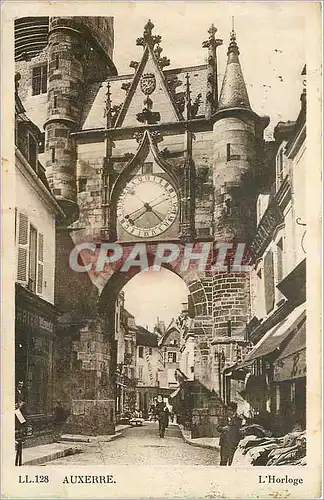 Cartes postales Auxerre L'Horloge