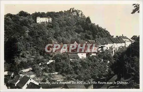 Ansichtskarte AK Ferrette Jura Alsacien