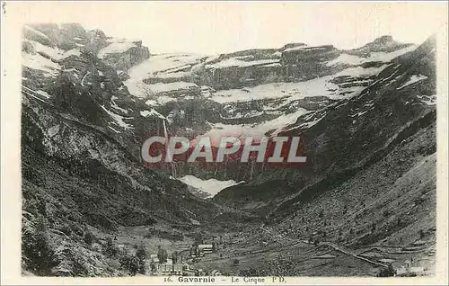 Cartes postales Gavarnie Le Cirque