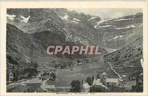 Cartes postales Gavarnie Vue generale