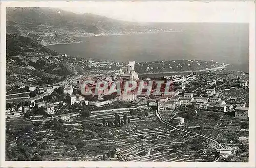 Cartes postales moderne La Turbie Vue panoramique sur la Turbie