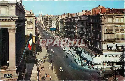 Cartes postales moderne Marseille B du R La Canebiere