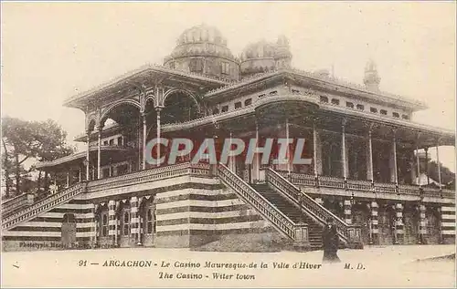 Cartes postales Arcachon Le Casino Mauresque de la Valle d'Hiver