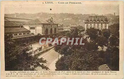 Cartes postales Lyon Gare de Perrache