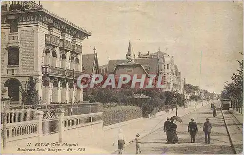 Cartes postales Royan Cote d'Argent Boulevard Saint Georges