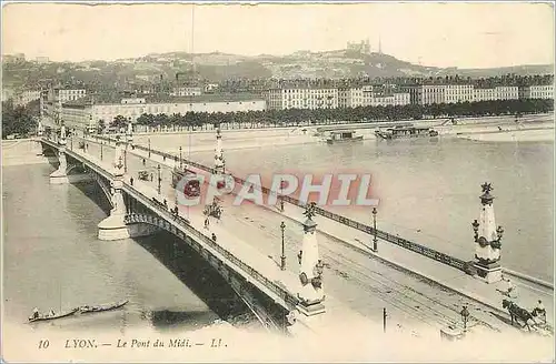 Ansichtskarte AK Lyon Le Pont du Midi Tramway