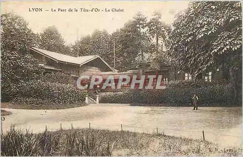 Ansichtskarte AK Lyon Le Parc de la Tete d'Or Le Chalet