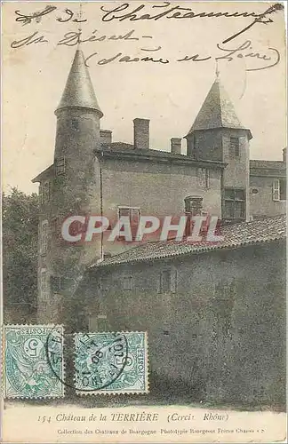 Cartes postales Chateau de la Terriere