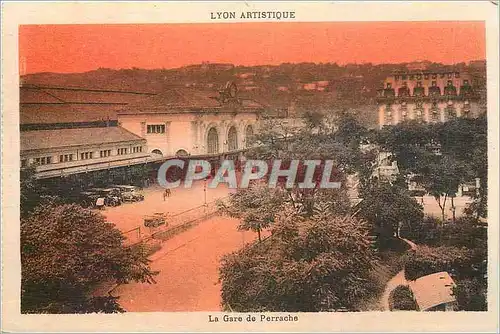 Cartes postales Lyon La Gare de Perrache