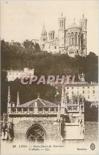 Cartes postales Lyon Notre Dame de Fourviere L'Abside