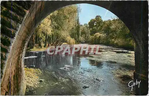 Cartes postales moderne Clecy Calvados Paysage pris sous l'Arche du Pont du Vey