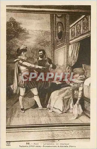 Cartes postales Pau Tapisserie du Chateau