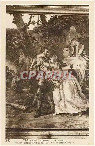 Cartes postales Pau Tapisserie du Chateau