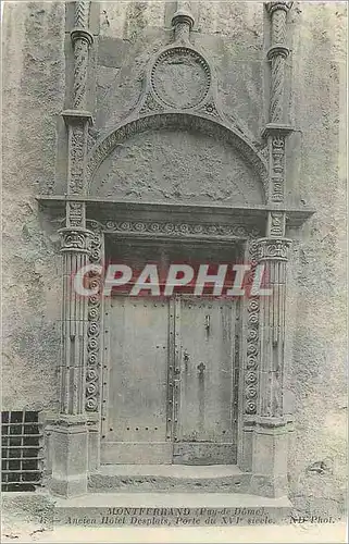 Cartes postales Montferrand Puy de Dome Ancien Hotel Desplats