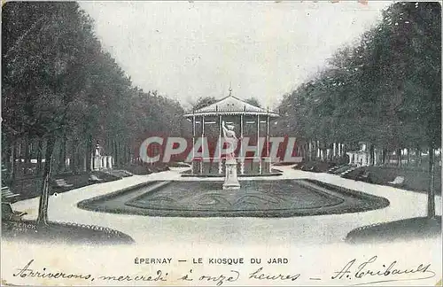 Cartes postales Epernay Le Kiosque du Jard