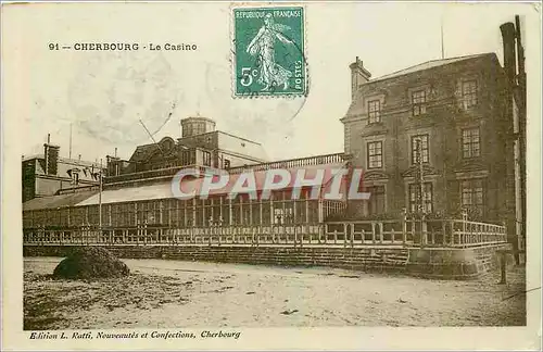 Cartes postales Cherbourg Le Casino